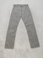 Men Levi’s 551 White Label Washed Charcoal Grey W28 L30 Vintage 1998 Jeans
