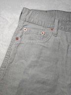 Men Levi’s 551 White Label Washed Charcoal Grey W28 L30 Vintage 1998 Jeans