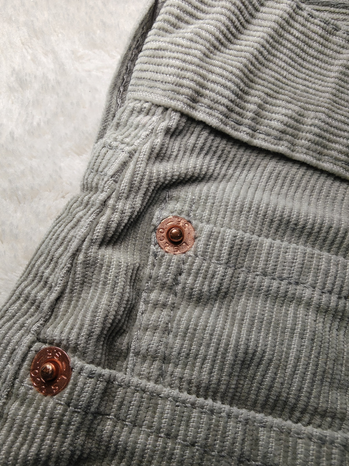 Men Levi’s 551 White Label Washed Charcoal Grey W28 L30 Vintage 1998 Jeans