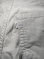 Men Levi’s 551 White Label Washed Charcoal Grey W28 L30 Vintage 1998 Jeans