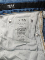 Men Hugo Boss Alabama Blue Straight W40 L34 Made in Italy Jeans