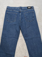 Men Hugo Boss Alabama Blue Straight W40 L34 Made in Italy Jeans