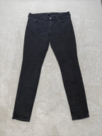 Women Guess Annette Black Skinny W34 L32 (EU 48/XL) Jeans