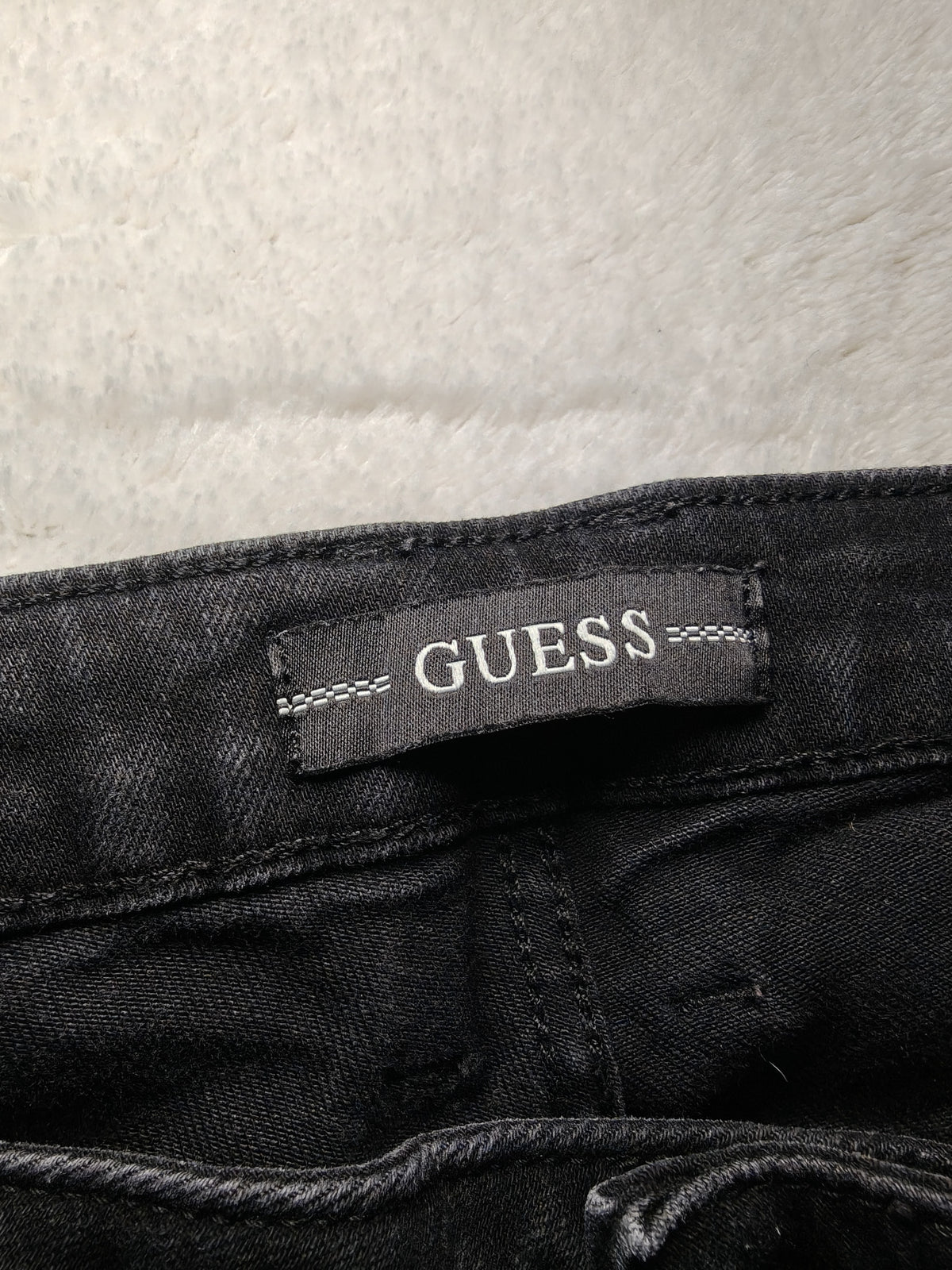 Women Guess Annette Black Skinny W34 L32 (EU 48/XL) Jeans
