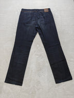 Men Calvin Klein Dark Washed Blue Slim W34 L32 Jeans
