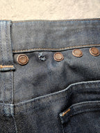 Men Calvin Klein Dark Washed Blue Slim W34 L32 Jeans