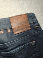 Men Calvin Klein Dark Washed Blue Slim W34 L32 Jeans