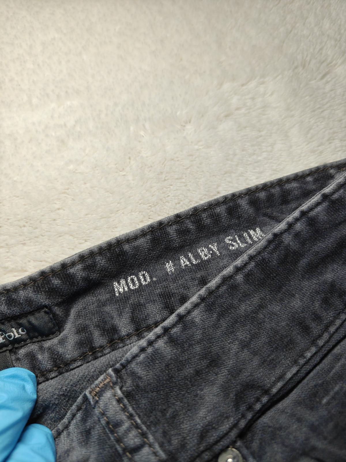 Women Marc O'Polo Alby Washed Black Slim W27 L32 (EU 36/S) Jeans