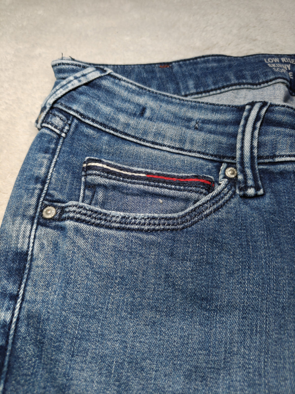 Women Tommy Hilfiger Sophie Blue Skinny W32 L32 (EU 42/XL) Jeans