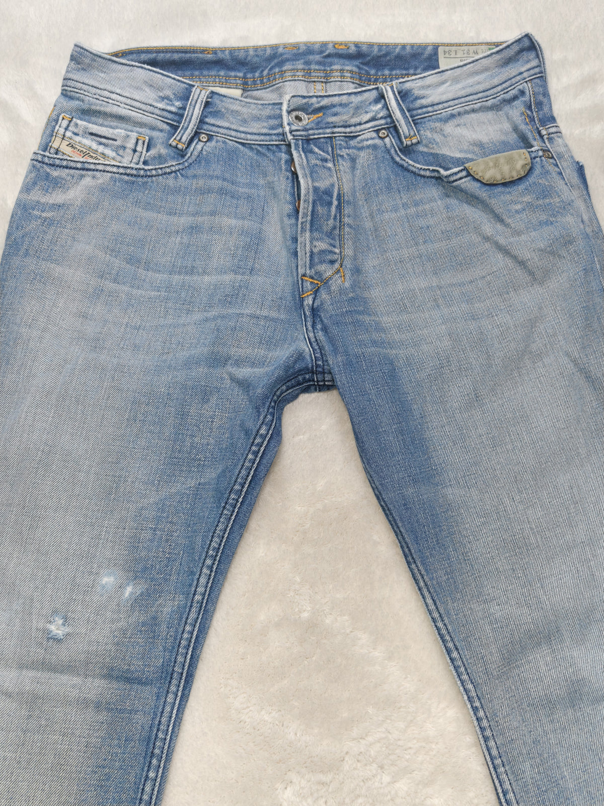 Men Diesel Onijo 0071J Light Blue Slim W31 L34 Vintage 2006 Jeans