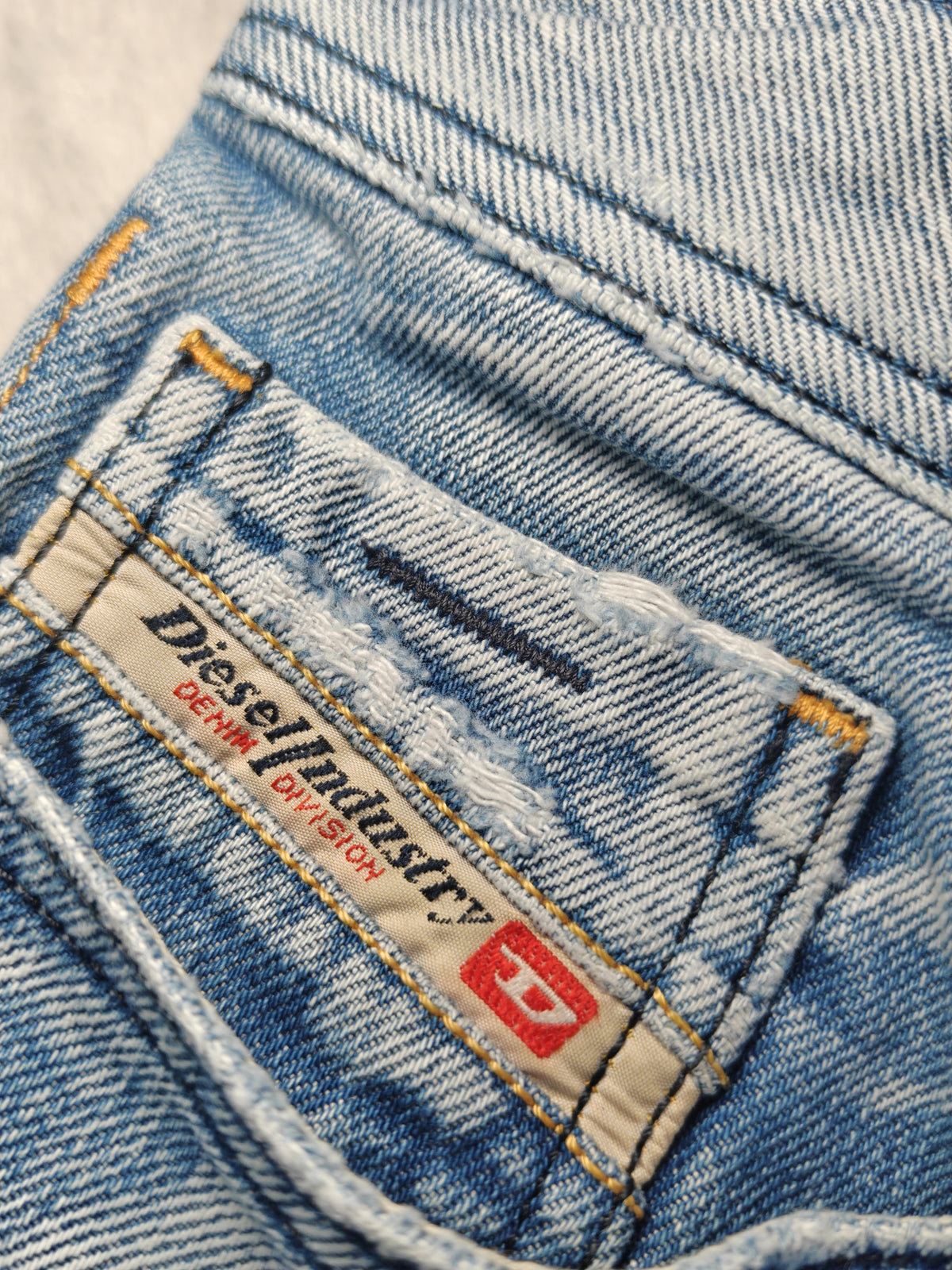 Men Diesel Onijo 0071J Light Blue Slim W31 L34 Vintage 2006 Jeans