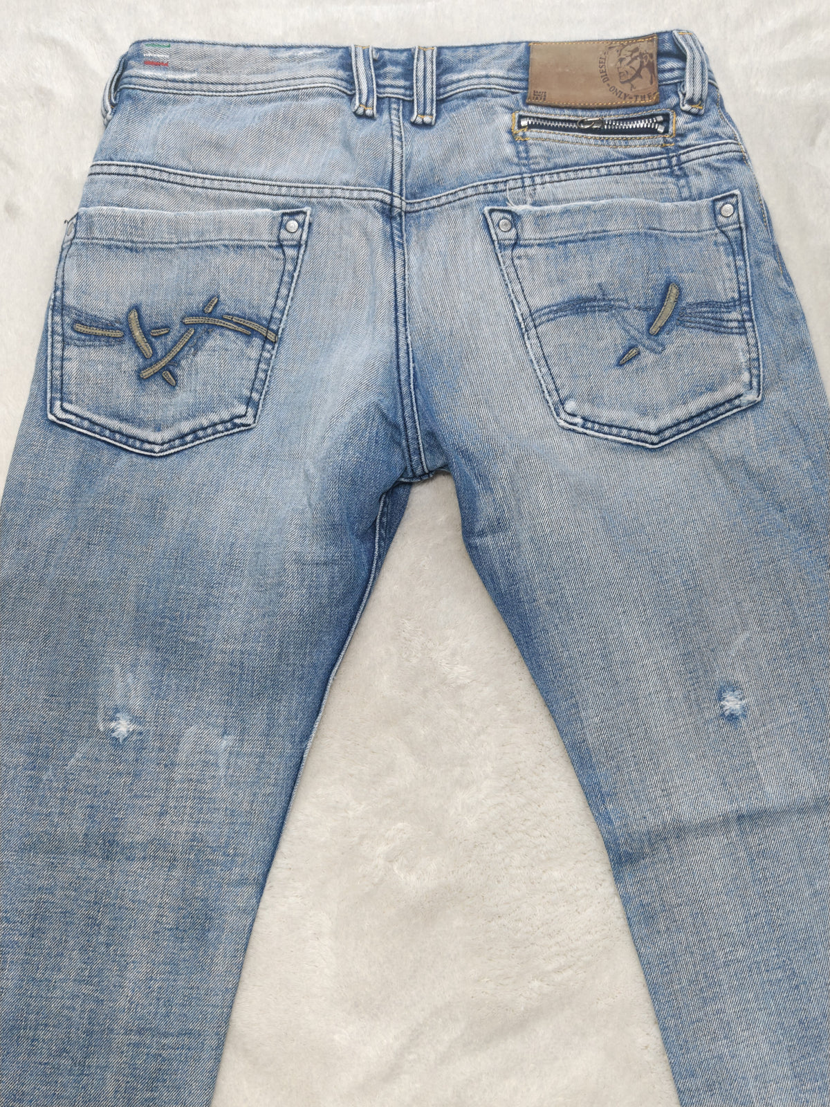 Men Diesel Onijo 0071J Light Blue Slim W31 L34 Vintage 2006 Jeans