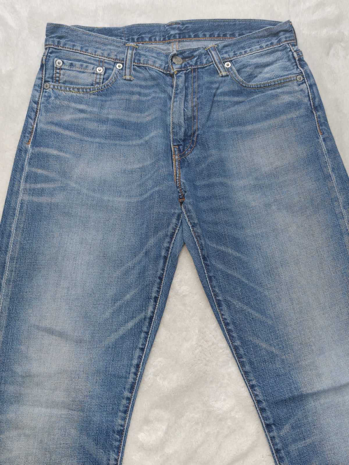 Men Levi’s 504 Blue Straight W29 L32 Jeans