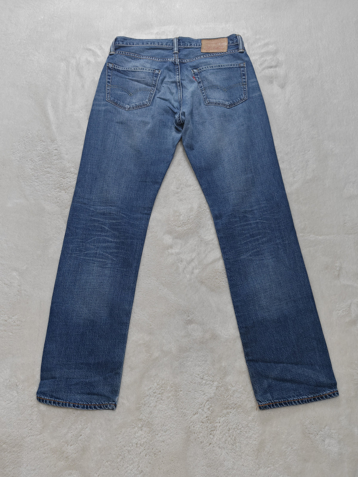 Men Levi’s 504 Blue Straight W29 L32 Jeans