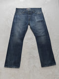 Men Levi’s 506 Blue Straight W38 L32 Jeans