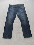 Men Levi’s 506 Blue Straight W38 L32 Jeans