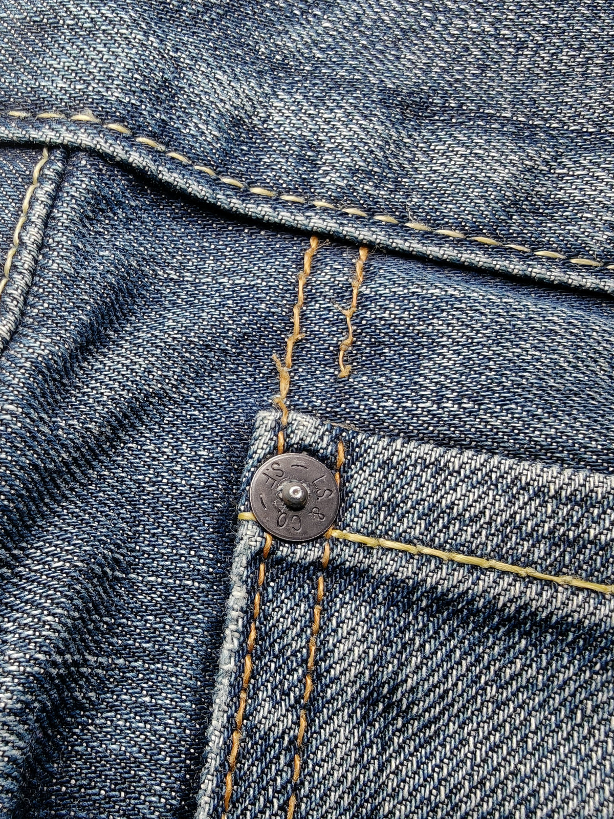 Men Levi’s 506 Blue Straight W38 L32 Jeans