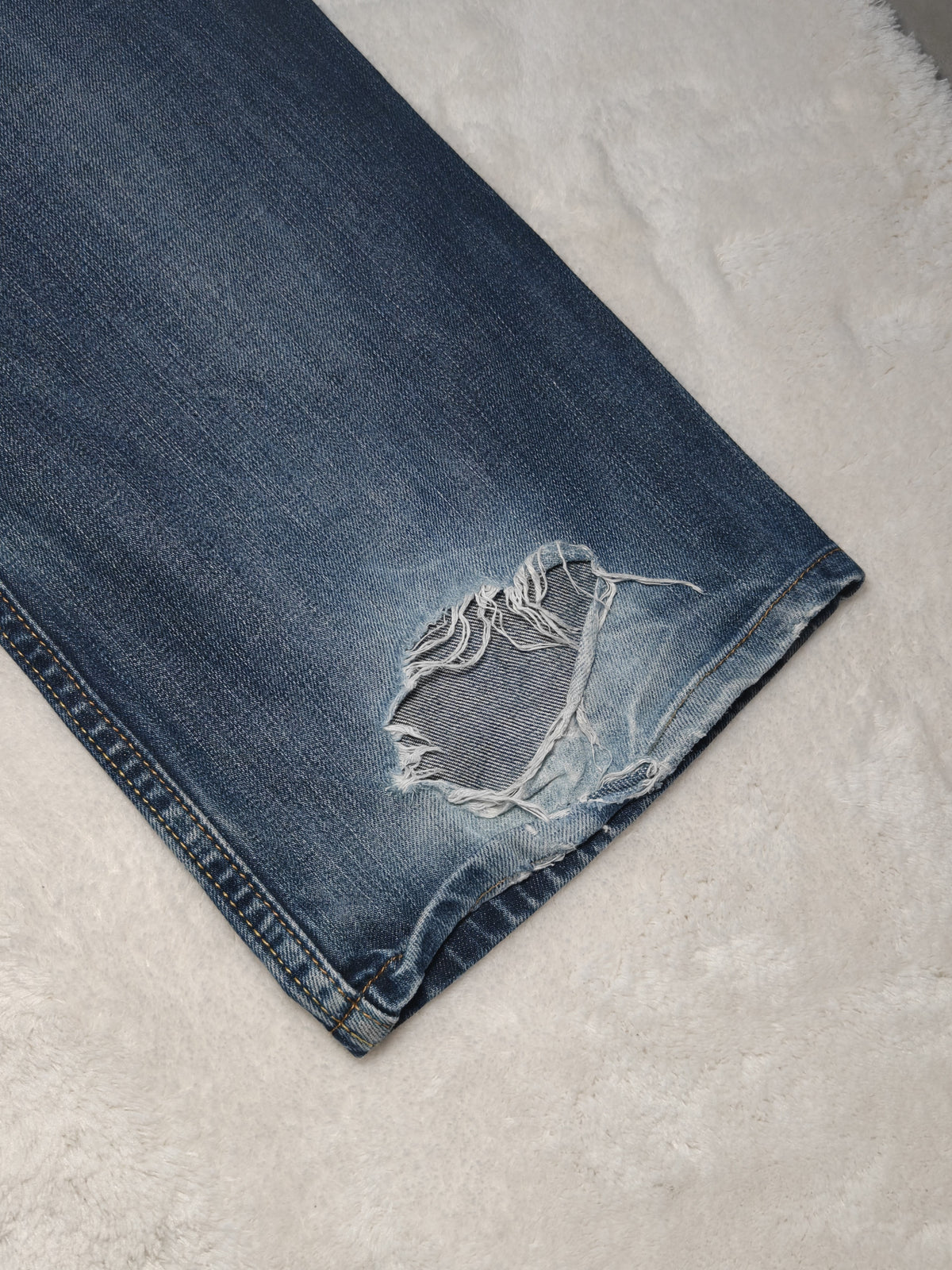 Men Levi’s 506 Blue Straight W38 L32 Jeans
