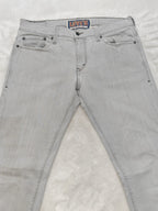 Men Levi’s 511 Light Grey Skinny W33 L34 Jeans