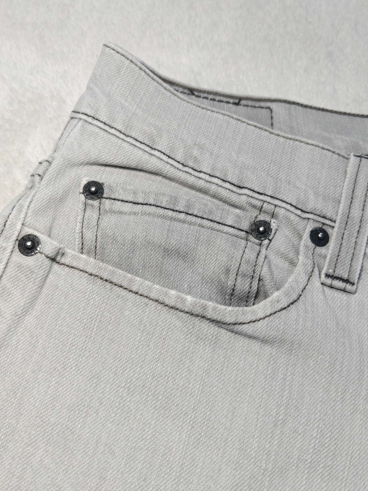 Men Levi’s 511 Light Grey Skinny W33 L34 Jeans