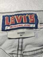 Men Levi’s 511 Light Grey Skinny W33 L34 Jeans