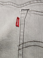 Men Levi’s 511 Light Grey Skinny W33 L34 Jeans