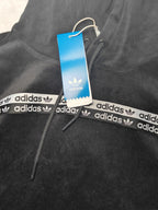 Women Adidas Black Cropped Hoodie EU 36/S New With Tags