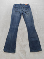 Women Levi’s 524 Blue Low Rise Bootcut W26 L32 (EU 36/S) Jeans