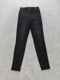 Women Riders by Lee Hi Rider Faded Black Super Skinny W26 L29 (EU 36/S) Jeans