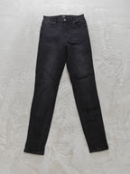 Women Riders by Lee Hi Rider Faded Black Super Skinny W26 L29 (EU 36/S) Jeans
