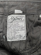 Women Riders by Lee Hi Rider Faded Black Super Skinny W26 L29 (EU 36/S) Jeans