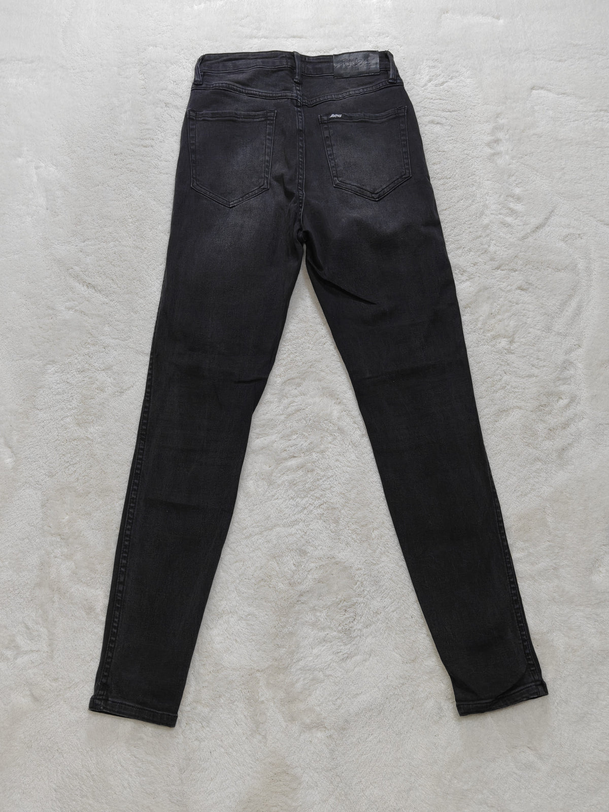 Women Riders by Lee Hi Rider Faded Black Super Skinny W26 L29 (EU 36/S) Jeans