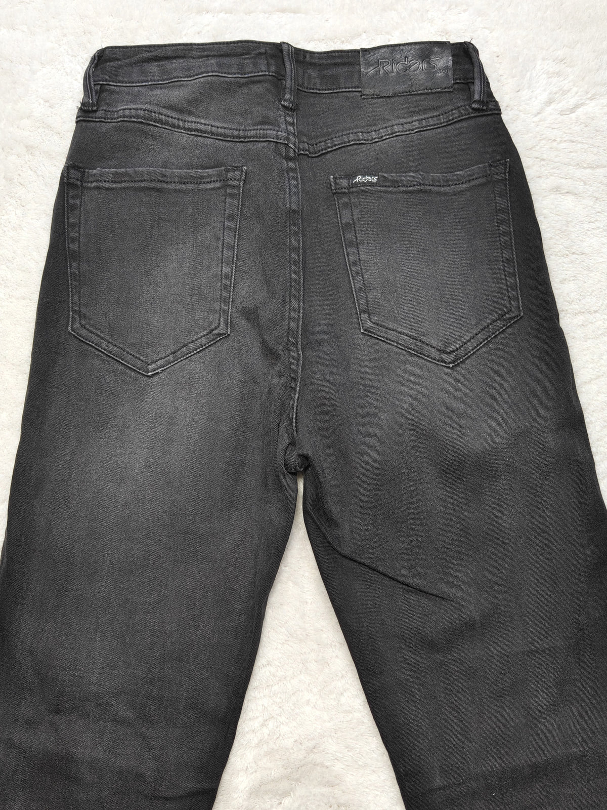 Women Riders by Lee Hi Rider Faded Black Super Skinny W26 L29 (EU 36/S) Jeans