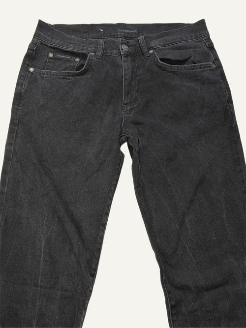Men Calvin Klein CMA585 Black Skinny W30 L34 Jeans