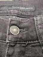 Men Calvin Klein CMA585 Black Skinny W30 L34 Jeans