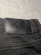 Men Calvin Klein CMA585 Black Skinny W30 L34 Jeans