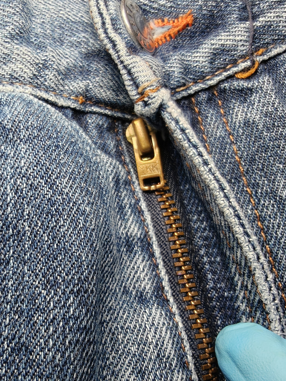 Men Diesel Franker Blue Straight W33 L34 Made in Italy Jeans