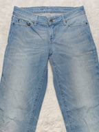 Women Levi’s Demi Curve Light Blue Straight W26 L30 (EU 36/S) Jeans