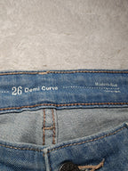 Women Levi’s Demi Curve Light Blue Straight W26 L30 (EU 36/S) Jeans