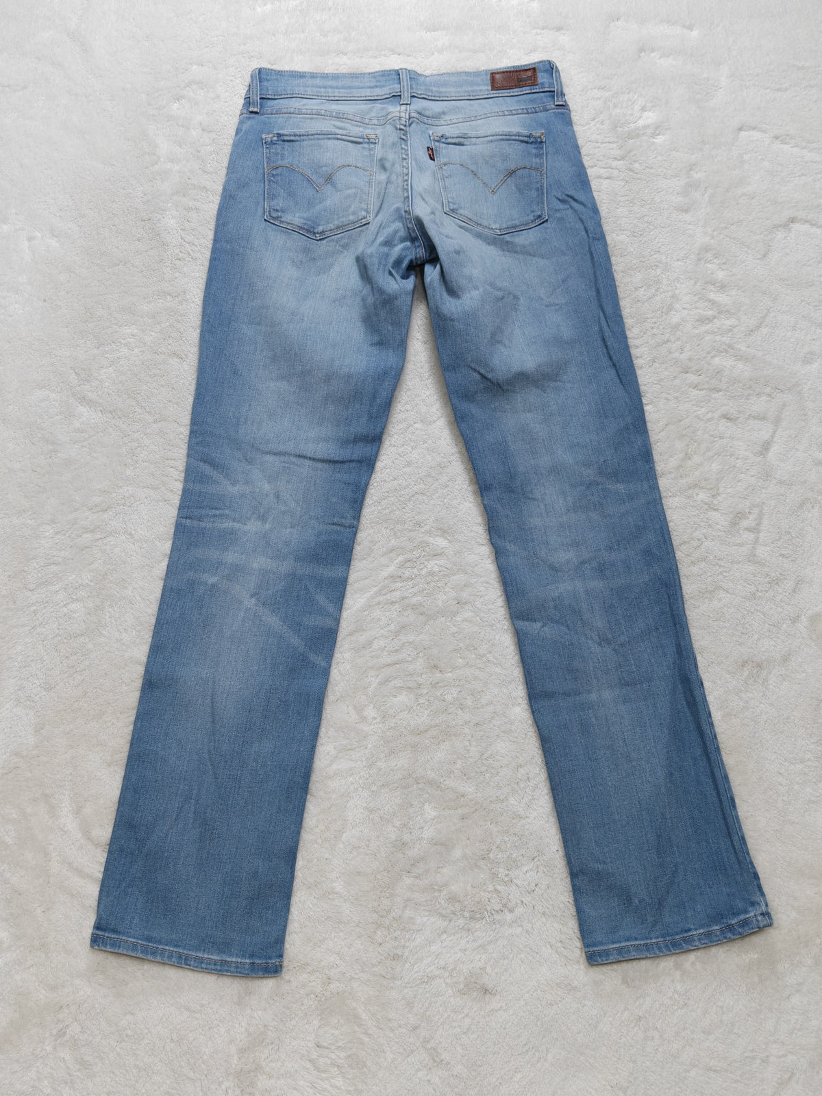 Women Levi’s Demi Curve Light Blue Straight W26 L30 (EU 36/S) Jeans