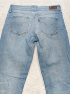 Women Levi’s Demi Curve Light Blue Straight W26 L30 (EU 36/S) Jeans