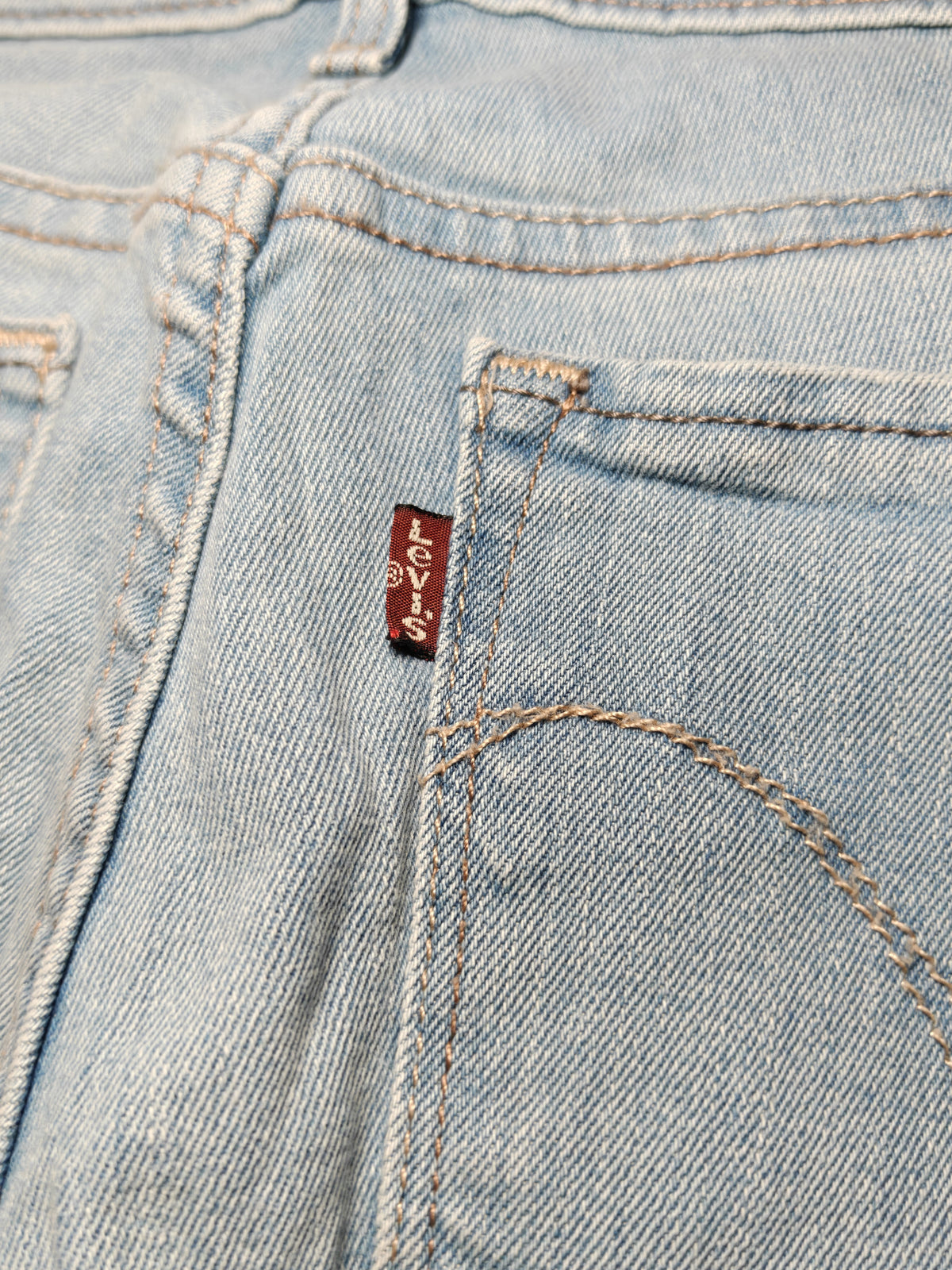 Women Levi’s Demi Curve Light Blue Straight W26 L30 (EU 36/S) Jeans