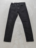 Men Levi’s 512 Lo-Ball Faded Black Tapered W32 L32 Jeans
