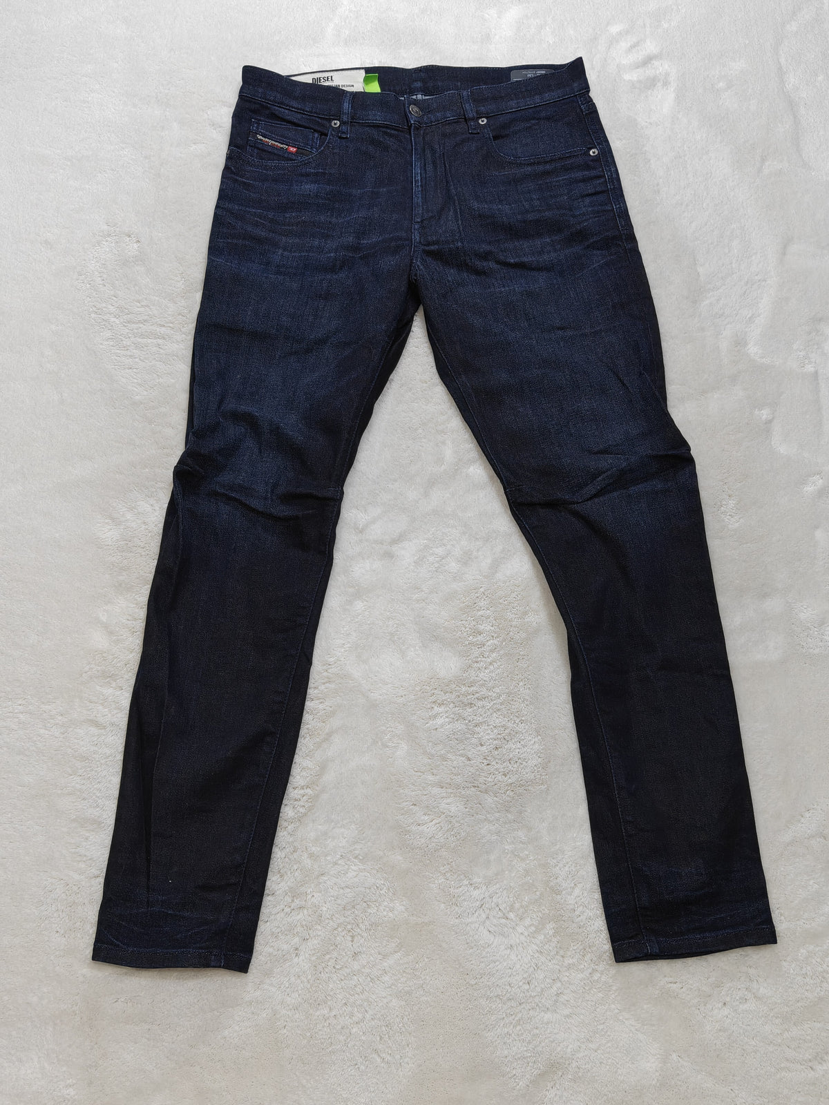 Men Diesel D-Strukt 009MP Dark Blue Slim W33 L32 Jeans