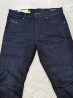 Men Diesel D-Strukt 009MP Dark Blue Slim W33 L32 Jeans
