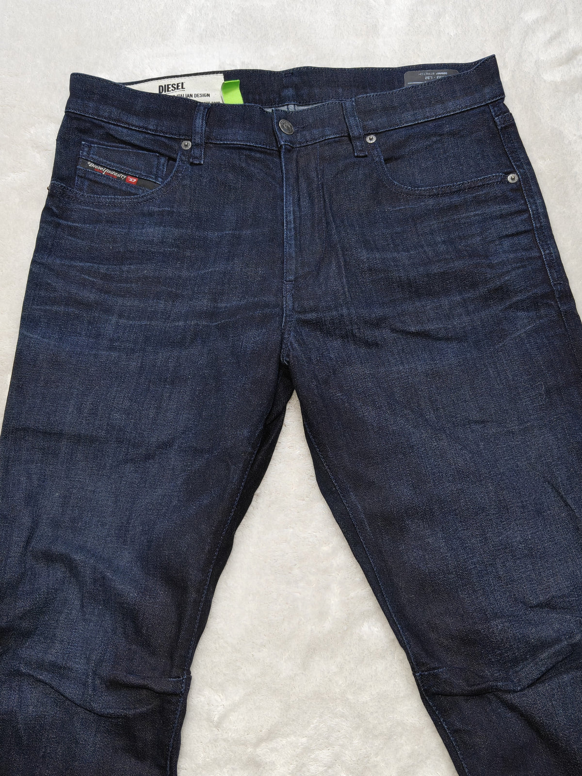 Men Diesel D-Strukt 009MP Dark Blue Slim W33 L32 Jeans