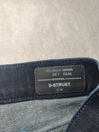 Men Diesel D-Strukt 009MP Dark Blue Slim W33 L32 Jeans
