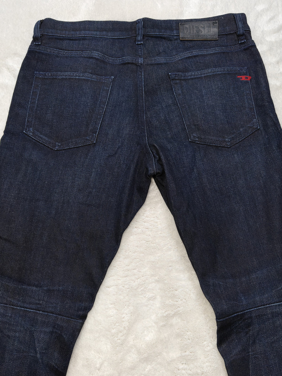 Men Diesel D-Strukt 009MP Dark Blue Slim W33 L32 Jeans