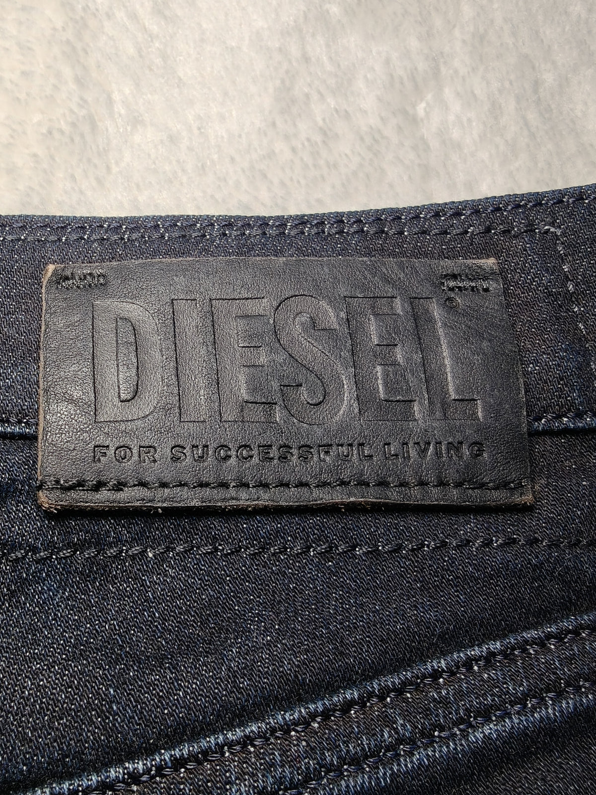 Men Diesel D-Strukt 009MP Dark Blue Slim W33 L32 Jeans