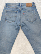 Men Levi’s 512 Light Blue Slim Tapered W29 L30 Jeans